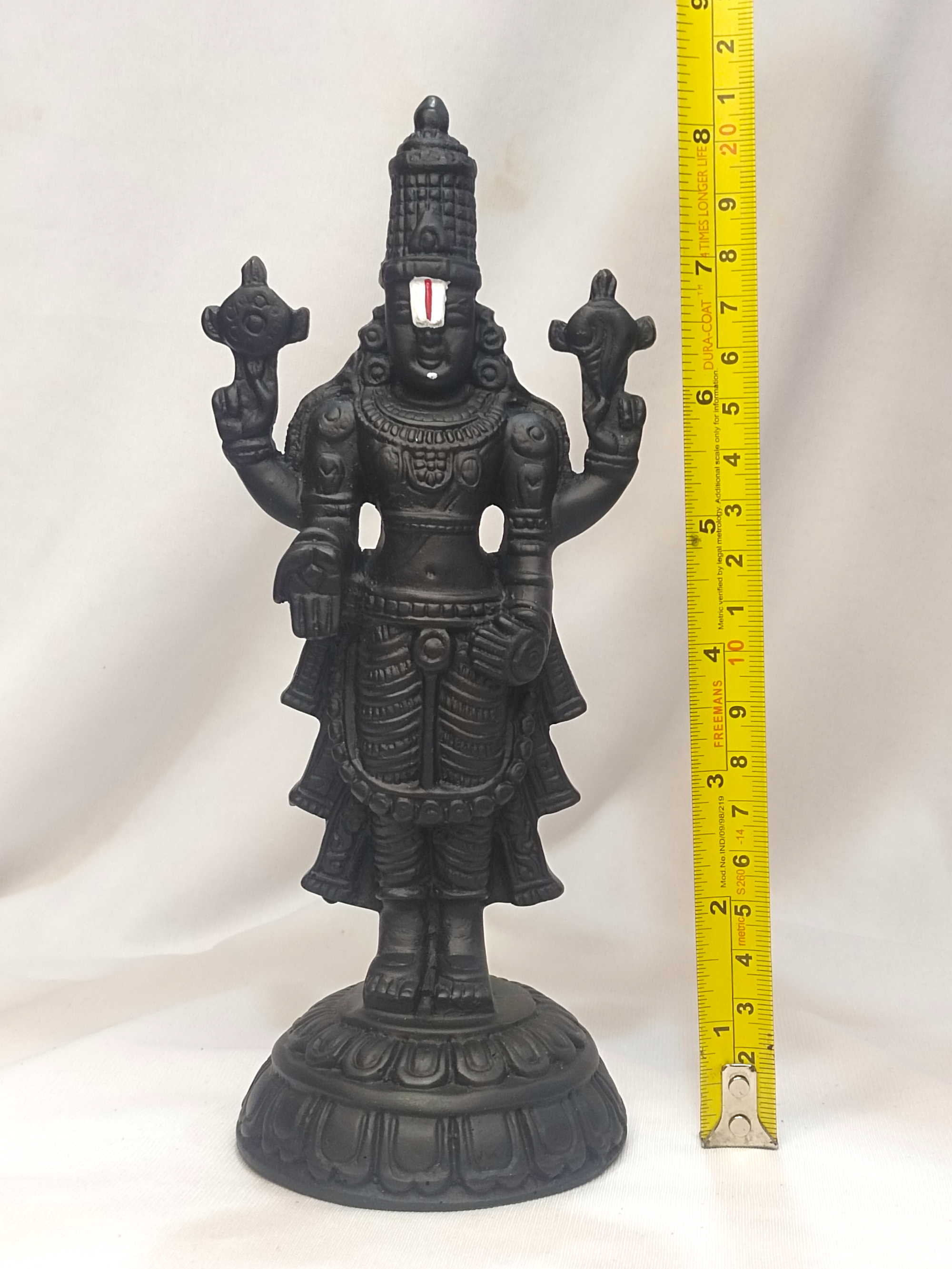 Lord Venkateswara Black Murti - 8