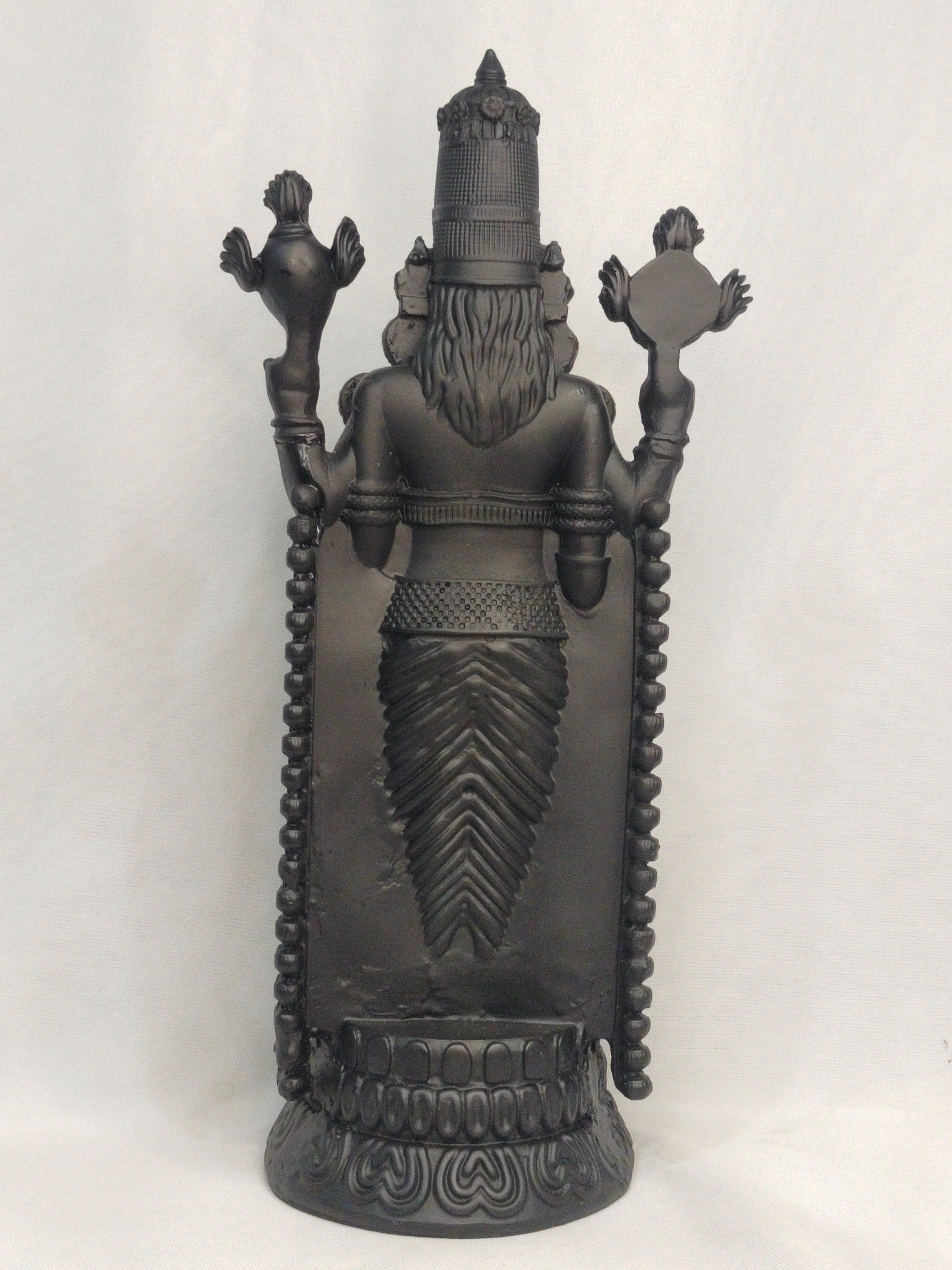 Lord Venkateswara Black Murti - 12