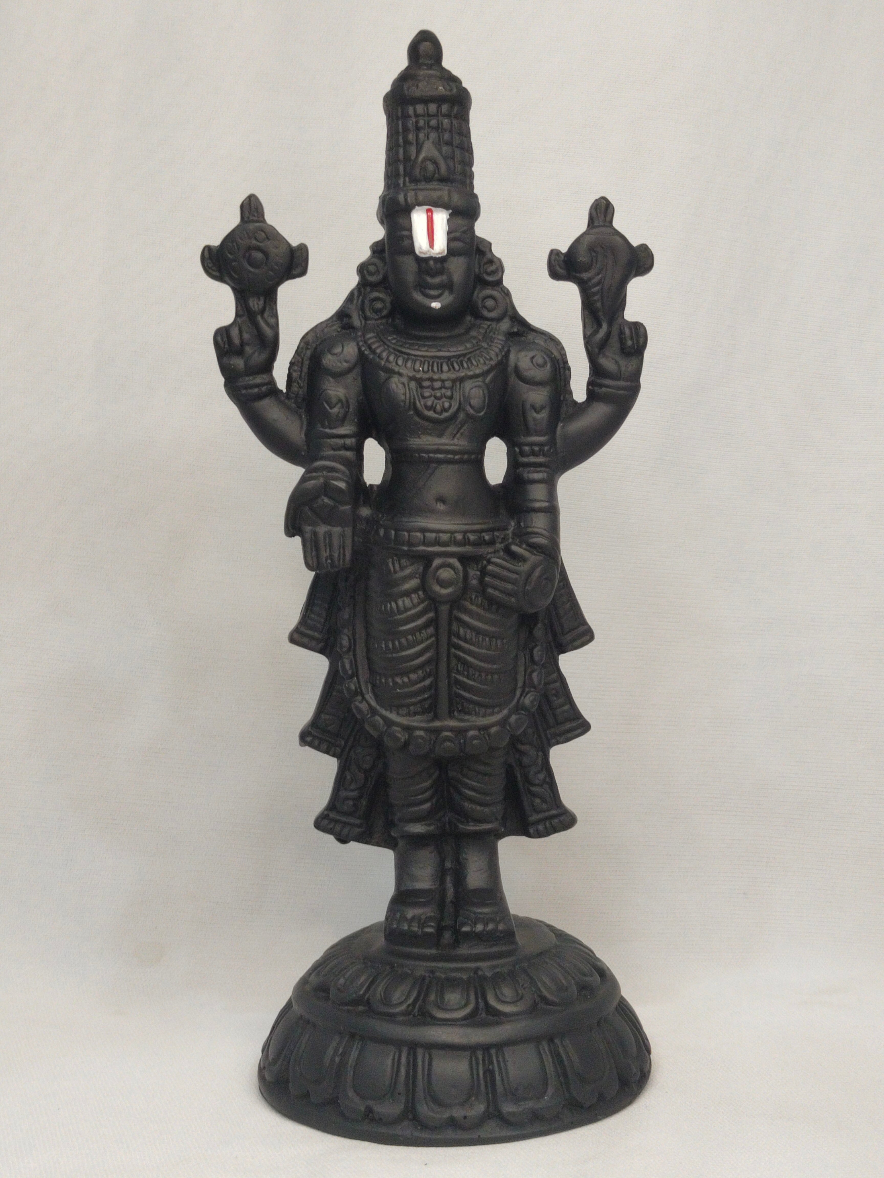 Lord Venkateswara Black Murti - 8